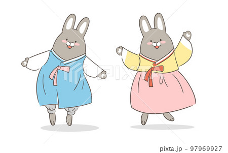 2023 ウサギ 新年 97969927