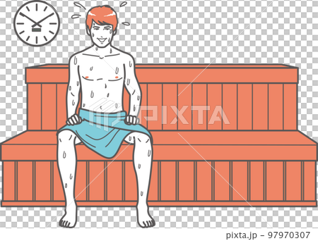 桑拿的年輕人 97970307