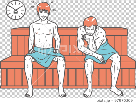 桑拿和思想家的年輕人 97970309