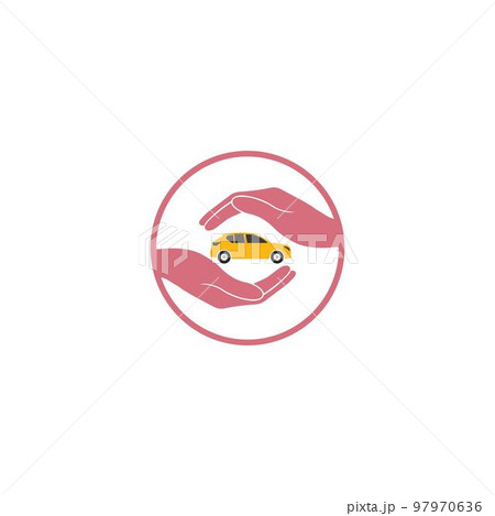 Vehicle Insurance Icon. 97970636