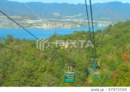 【広島県】宮島ロープウェイ 【広島県】宮島ロープウェイ 97972509