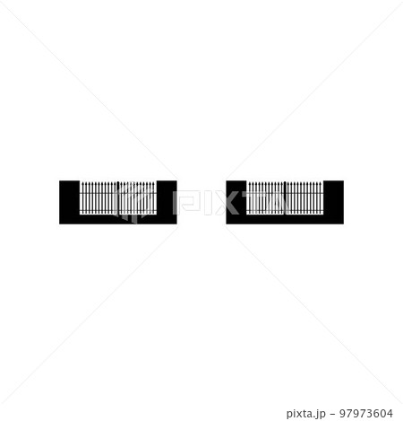 Fence icon Fence icon 97973604