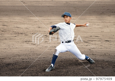 左腕投手（中学野球） 97975409