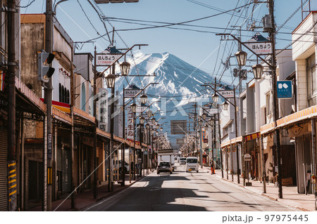 富士吉田 富士山 富士吉田 富士山 97975445