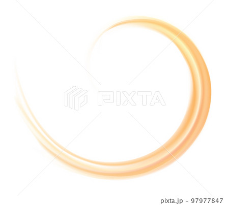 Vector light orange background of swirling texture 97977847