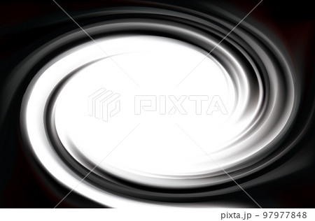 Vector black backdrop of swirling texture 97977848