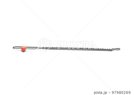 Logopedic probe for speech therapy isolated on white 97980269