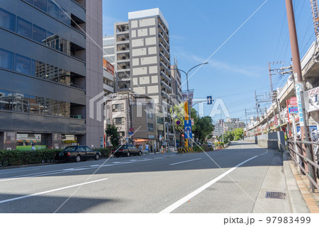 駅前風景 元町駅 駅前風景 元町駅 97983499