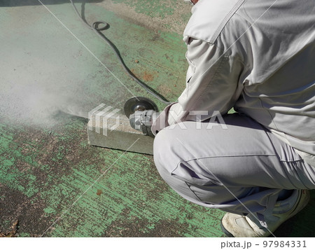 墓石・石材加工作業24 97984331