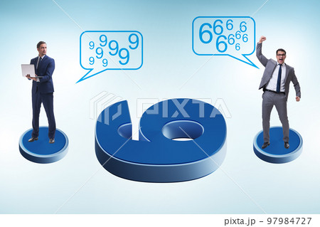 Argument over the numbers 9 and 6 97984727