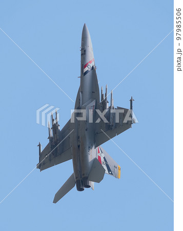 アメリカ海軍F/A-18Fスーパーホーネット上昇 アメリカ海軍F/A-18Fスーパーホーネット上昇 97985506