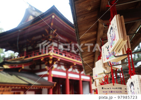 絵馬と大宰府天満宮 97985723