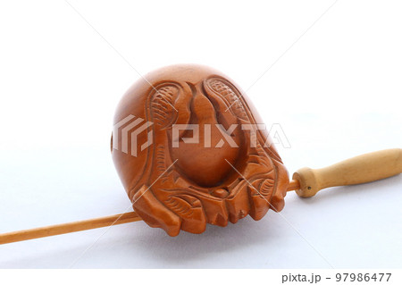 仏教儀式で使われる木魚 木魚布団なし2 仏教儀式で使われる木魚 木魚布団なし2 97986477