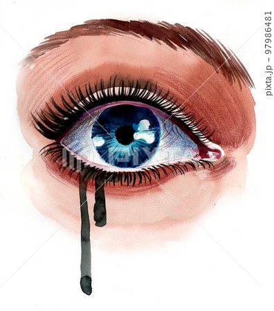 Sad Eye Sketch Abstract Art Tears People   Sad Eye Crying HD wallpaper   Pxfuel