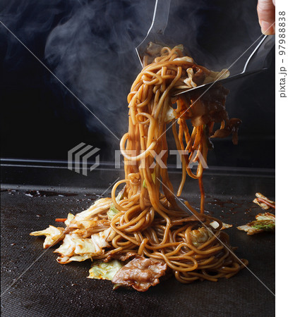 焼きそば　　スタジオ撮影　　イメージ 97988838