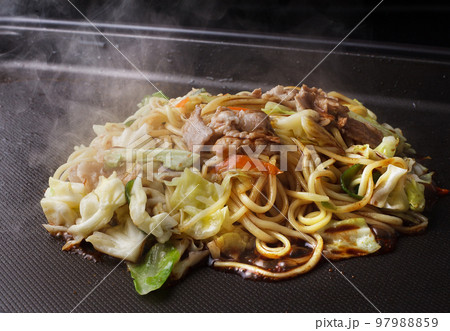 焼きそば　　スタジオ撮影　　イメージ 97988859