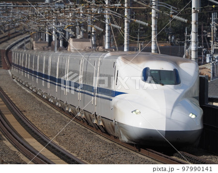 新幹線N700A　大津市瀬田付近にて 97990141