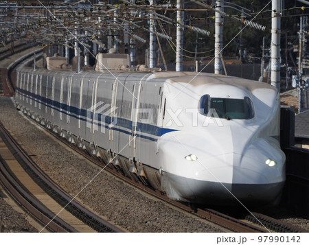 新幹線N700A　大津市瀬田付近にて 97990142