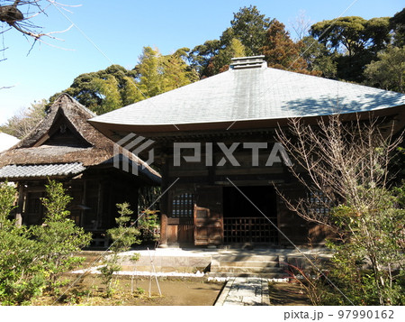 鎌倉市の常楽寺（仏殿・文殊堂） 97990162