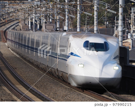 新幹線N700S J8編成 本町跨線橋にて 新幹線N700S J8編成 本町跨線橋にて 97990215