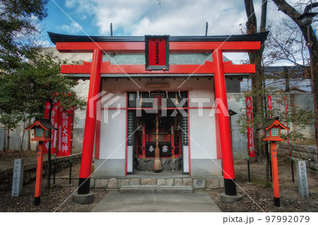大阪府豊中市、服部住吉神社の住吉稲荷社(住吉稲荷大明神) 大阪府豊中市、服部住吉神社の住吉稲荷社(住吉稲荷大明神) 97992079