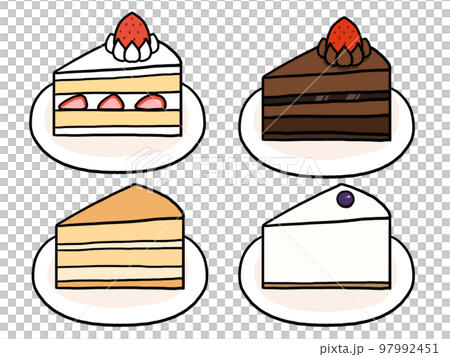 4種脆餅的插圖 97992451