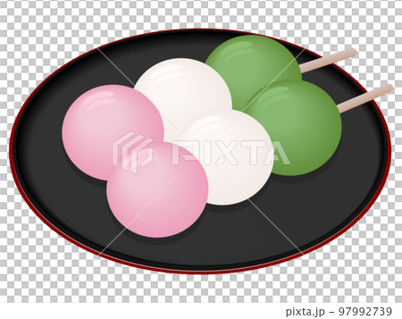 花見団子　和菓子 97992739