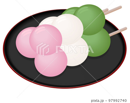 花見団子 和菓子 花見団子 和菓子 97992740