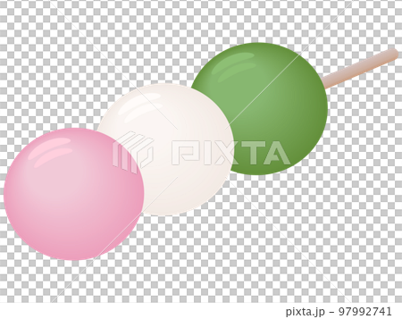 花見団子　和菓子 97992741