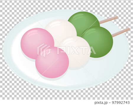 花見団子　和菓子 97992743