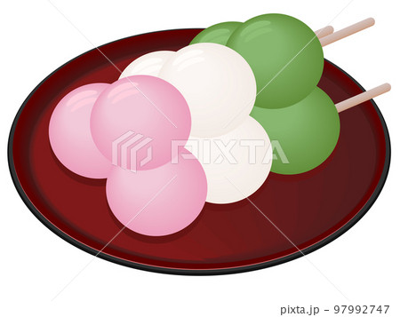 花見団子　和菓子 97992747