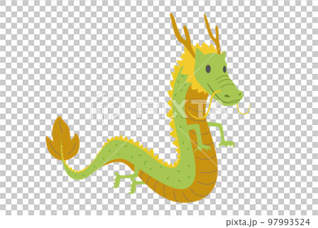 cute dragon illustration 97993524