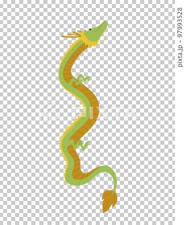 上升的龍的例證 97993528