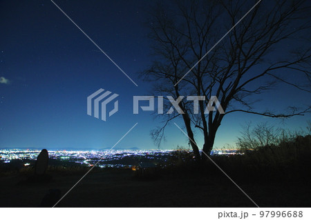 多気山からの宇都宮の夜景／栃木県宇都宮市 97996688