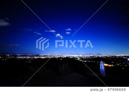 多気山からの宇都宮の夜景／栃木県宇都宮市 97996689