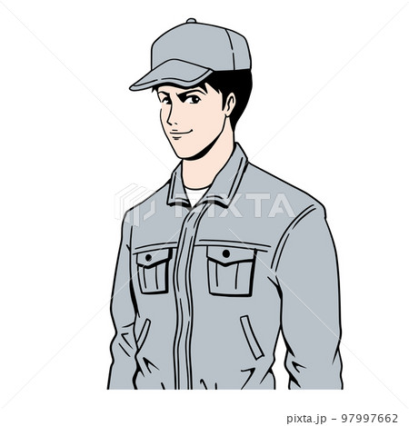 日本人作業員 97997662