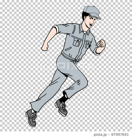 日本工人跑步 97997691