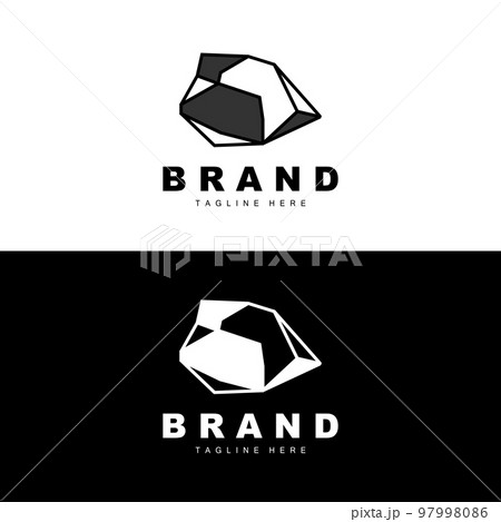 Stone Logo, Gem Line Stone Design, Diamond, Crystal, Simple Elegant, Product Brand Vector, Natural Stone Icon Stone Logo, Gem Line Stone Design, Diamond, Crystal, Simple Elegant, Product Brand Vector, Natural Stone Icon 97998086