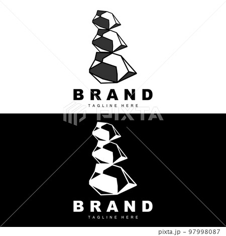 Stone Logo, Gem Line Stone Design, Diamond, Crystal, Simple Elegant, Product Brand Vector, Natural Stone Icon Stone Logo, Gem Line Stone Design, Diamond, Crystal, Simple Elegant, Product Brand Vector, Natural Stone Icon 97998087