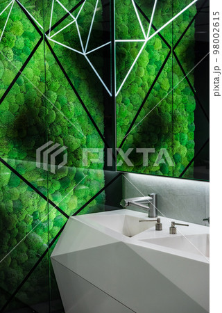 Modern bathroom design. 98002615