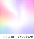 パステルカラーのグラデーション 98003326