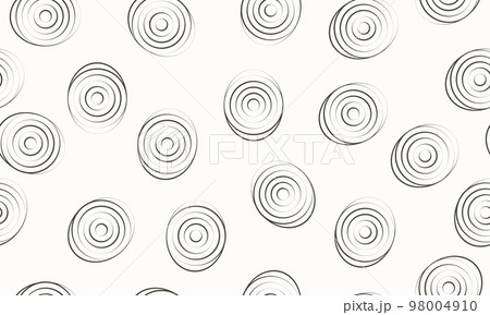 Seamless art circles pattern. Abstract geometric fabric print from circles. Seamless art circles pattern. Abstract geometric fabric print from circles. 98004910