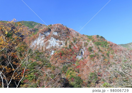 高の瀬峡 日照磯 紅葉狩り (徳島県) 高の瀬峡 日照磯 紅葉狩り (徳島県) 98006729