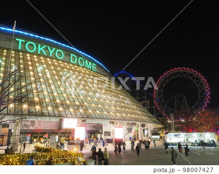 東京ドーム　夜景 98007427