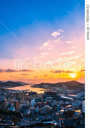 長崎市・夕景 長崎市・夕景 98008642