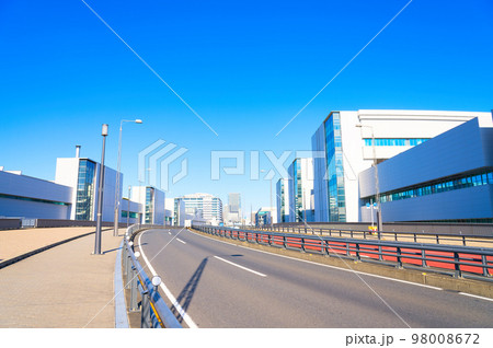 【東京都】1月・江東区豊洲の都市風景 【東京都】1月・江東区豊洲の都市風景 98008672