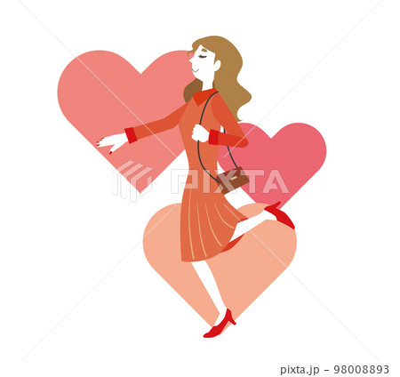 上機嫌な女性 98008893