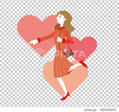 上機嫌な女性 98008893