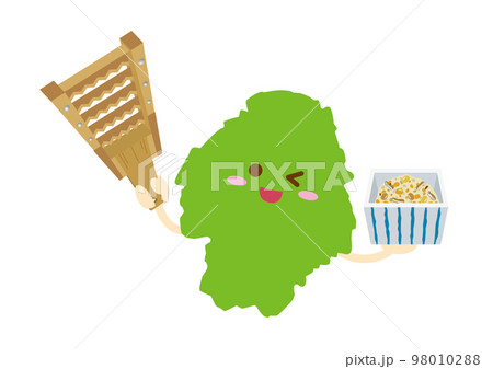 しもつかれと鬼おろしを持つ栃木県　キャラクター 98010288