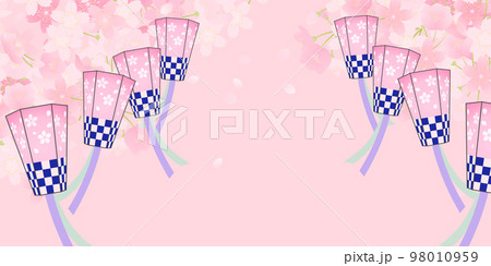 桜　背景素材 98010959